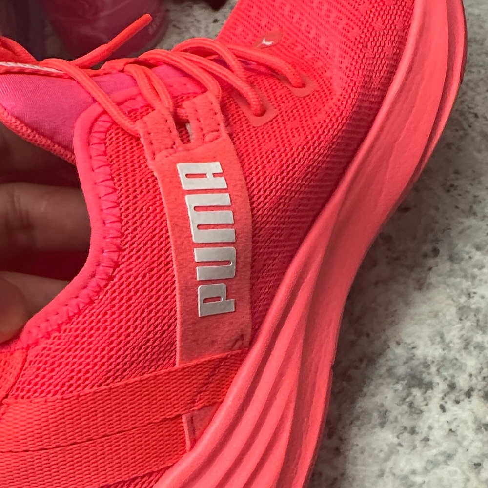 PUMA Neon Pink Running Shoes